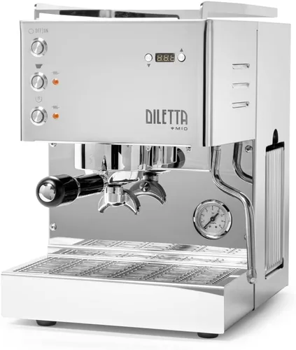 Vista 2 de Diletta Máquina de café espresso Mio (acero inoxidable)