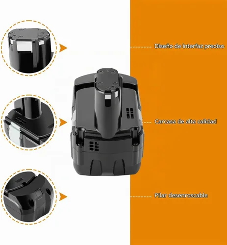 Vista 5 de Shentec Paquete de 2 baterías Ni-MH de 18 V y 3.0 Ah compatibles