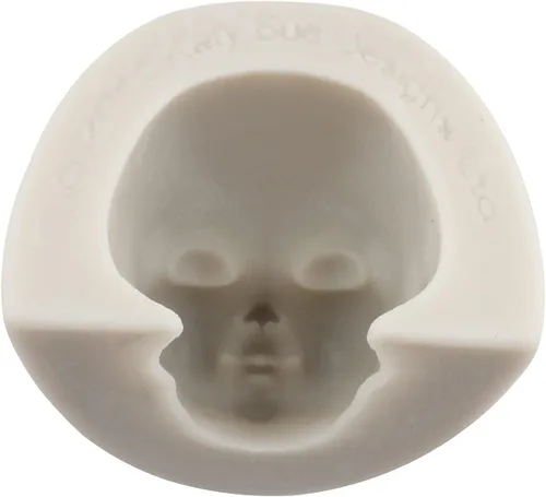 Vista 6 de Sijiangmold Molde de silicona con cara de luna, molde de fondant de cara humana para decoración de pasteles, chocolate, dulces, cupcakes, arcilla