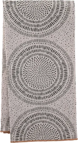 Vista 9 de Karma Toalla de té de mezcla de lino Big Dots