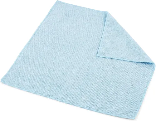 Vista 4 de Coastwide Paños de microfibra profesionales, 16 x 16 pulgadas, azul, paquete de 12
