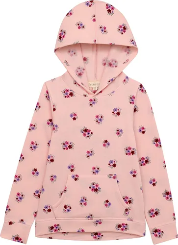 Vista 5 de BTween Paquete de 4 ropa deportiva y de descanso para niñas, sudaderas con capucha y pantalones deportivos, pantalones deportivos para niños