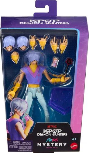 Vista 6 de Mattel Kpop Demon Hunters Saja Boys - Figura de acción misteriosa