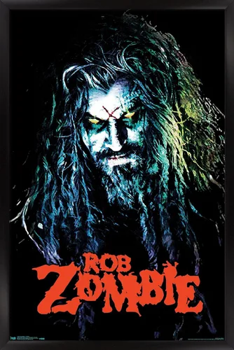 Vista 6 de Rob Zombie - Póster de pared HellBilly de 34 pulgadas de largo x 22.4 pulgadas de ancho, versión sin marco