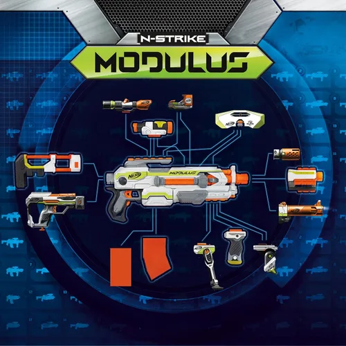 Vista 3 de Mejora de barril de proximidad Nerf Modulus