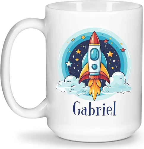 Vista 9 de Taza de café de libro de lectura de princesa personalizada, taza de té personalizada con diseño de libro, regalo personalizado para elegir el nombre