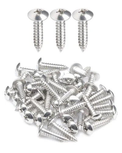 Vista 9 de 50 tornillos de madera Phillips #8 x 1/2 pulgada con revestimiento de óxido negro por IMSCREWS