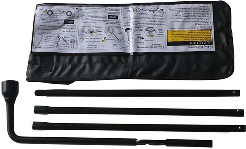 Vista 7 de para Chevy GMC Silverado Sierra Herramienta de reparación de neumáticos de repuesto Kit de llave de llanta con estuche de almacenamiento 22969377