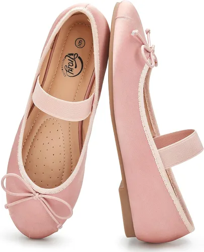 Vista 3 de Trary Cavie - Zapatos planos de ballet para mujer, zapatos Mary Jane para Rosa
