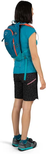 Vista 12 de Osprey Salida 8L Mochila de ciclismo para mujer con depósito hidráulico, color gris Space Travel Space Travel Gris