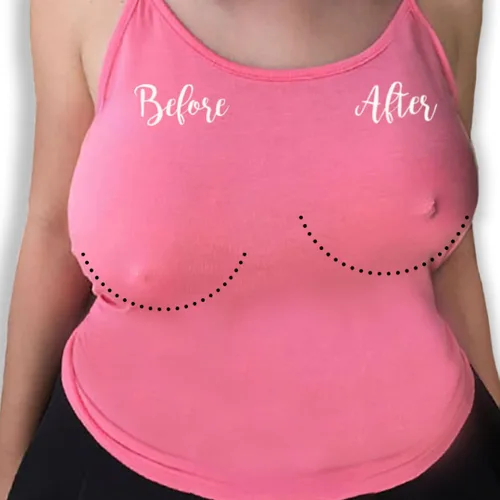 Vista 4 de Elevación de mamas Bring It Up, talla grande, transparente, copa DD, 1 paquete (contiene 3 pares)