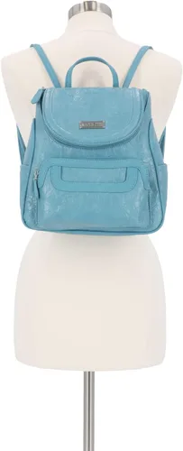 Vista 5 de MultiSac Mochila Major Mujer, Flor de cristal de playa
