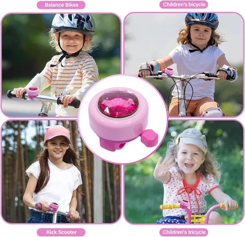 Vista 5 de CHILDHOOD Kids Bike Horn Children Bicycle Bell for Girls or Boys