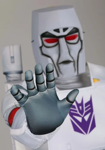 Vista 6 de Disfraz Deluxe Retro Megatron de Transformers para Adultos Multicolor