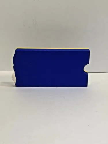 Vista 4 de 3D Impreso Blockbuster Video Logo Signo Retro 90s Sala de Películas Decoración Exhibición
