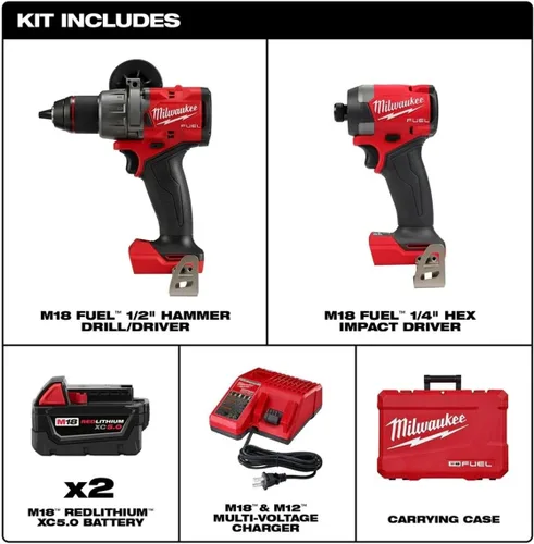 Vista 7 de Milwaukee Electric - M18 Fuel. Kit Combo de 2 herramientas