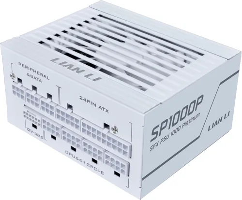 Vista 13 de Lian Li Fuente de alimentación SP750 V2 Gold SFX de 750 vatios Cable nativo de 12V-2x6 - Bajo ruido - Eficiencia Gold 80+ - Cumple con ATX 3.1