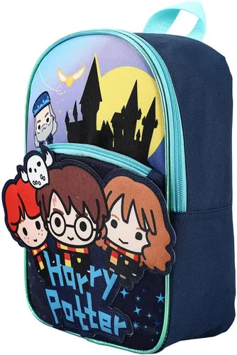 Vista 3 de Bioworld Mini mochila de personajes Chibi de Harry Potter, Multi colorido, Personalizado