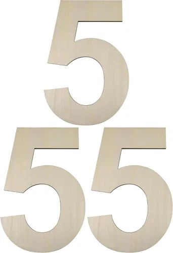 Vista 12 de HILAZA Tablero de madera grande de 12 pulgadas de grosor con número 0, 1/4 de pulgada de grosor, sin terminar, de madera en blanco, para decoración