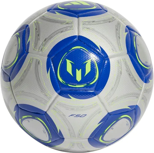 Vista 4 de adidas Messi League Ball - Superficie sin costuras, vejiga de butilo, logotipo impreso de Messi, ideal para sesiones de entrenamiento y partidos