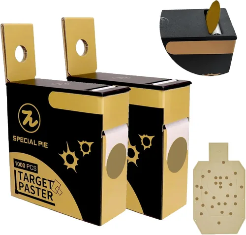 Vista 11 de Target Pasters Dispenser Box with 4/5 Inch Target Stickers, Self-Adhesive Shooting Targets Pasters for Shooting Range - USPSA,IPSC,IDPA, 1000 per Box