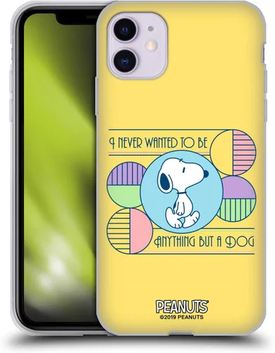 Vista 86 de Head Case Designs Snoopy Deco Dreams - Funda de gel suave con licencia oficial de Peanuts Blue Pattern compatible con Apple iPhone 7 Plus/iPhone 8