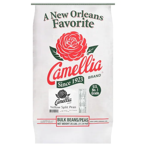 Vista 11 de Camellia Brand Guisantes partidos amarillos secos – Guisantes partidos de alta calidad sin OMG para dal indio, abundantes sopas de guisantes