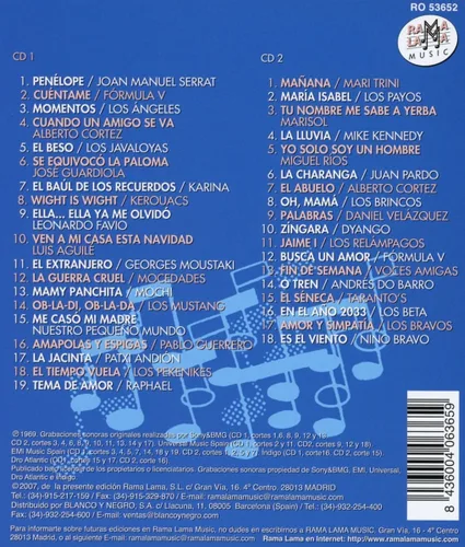 Vista 2 de Los Numeros 1 Del Pop Espanol 1968 Various