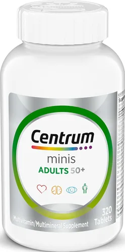 Vista 18 de Centrum Minis Silver Multivitamínico para hombres 50 Plus, suplemento multivitamínico/multimineral, vitamina D3, vitaminas B y zinc, ingredientes