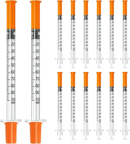 Vista 7 de Jeringas 0.0 fl oz 30G 5/16" (8mm), envueltas individualmente, caja de 100 jeringas de laboratorio