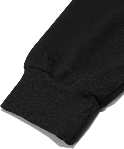 Vista 5 de Romwe Sudadera casual de manga larga con cuello redondo y estampado floral para hombre