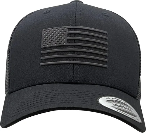 Vista 2 de The Pride Sombrero de bandera americana para hombre y mujer, parche de béisbol de alta calidad, diseñado en Estados Unidos