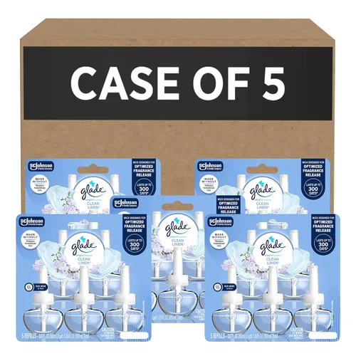 Vista 11 de SC Johnson Professional Glade PlugIns - Calentadores de aceite perfumados, soportes ajustables, caja de 5