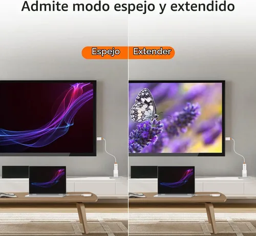 Vista 5 de j5create ScreenCast - Transmisor y receptor de pantalla inalámbrico USB-C a