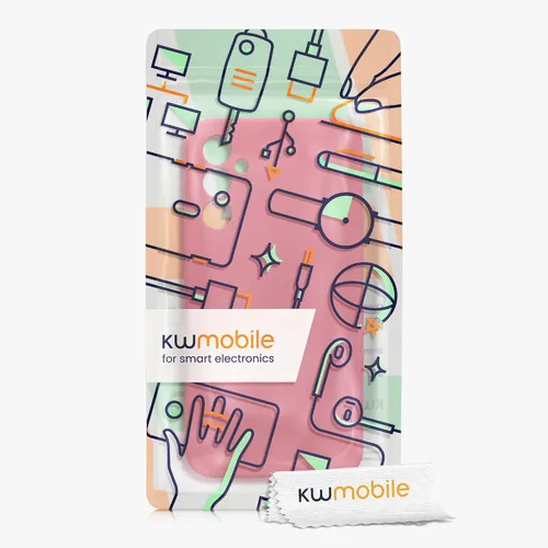 Vista 7 de kwmobile Funda compatible con Samsung Galaxy A34 5G - Funda delgada de silicona TPU - Acabado suave al tacto - Sweet Candy Dulces