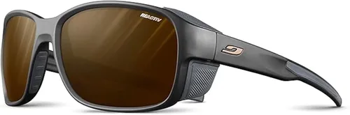 Vista 6 de Julbo Montebianco 2 Glacier Glasses for Men & Women w/Removable Side Shields for Hiking, Snow/Glare - 100% UV Protection