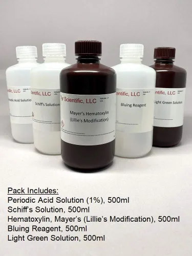 Vista 2 de Paquete de manchas Schiff de ácido periódico (PAS), 16.9 fl oz