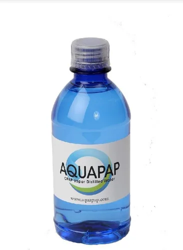 Vista 4 de AQUAPAP Easy Lift - Paquete de 24 unidades de agua CPAP destilada al vapor de 12 onzas Incluye 4 x 6 bolsas de fácil elevación 1 – 2 noches por