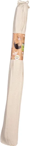 Vista 4 de LA SIESTA® - Silla Hamaca Grande y Cómoda de Algodón Habana & CasaMount - Silla Colgante con Kit de Suspensión para Paredes, Techos y Vigas Café