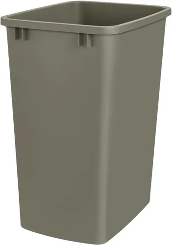 Vista 15 de Rev-A-Shelf Basurero de 33 L, Plateado Plata