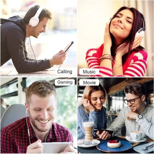 Vista 7 de Adaptador USB tipo C a conector de auriculares hembra de 3.5 mm (Negro), cable USB C a auxiliar de audio compatible con Pixel 4 3 2 XL, Samsung