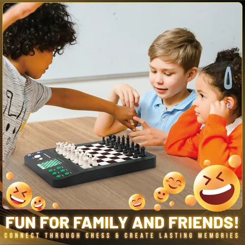 Vista 4 de iCore Juego de ajedrez electrónico - Enseña y juega con el tablero inteligente de ajedrez para computadora, ideal para principiantes y jugadores