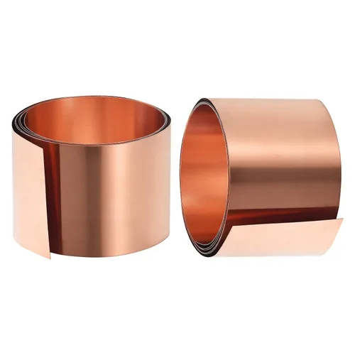 Vista 16 de DTGN Hojas de cobre puro de 39.370 x 1.969 x 0.004 in (LxWxT) - 1 paquete - Buenas para hacer piezas de maquinaria - Placas de cobre de metal