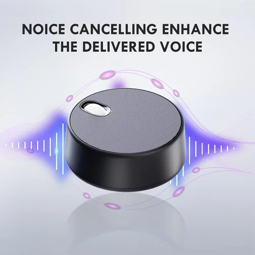 Vista 4 de Altavoces USB para computadora, altavoz de PC con micrófono, 2 modos de sonido Recogida de voz mejorada manos libres, compatible con Zoom