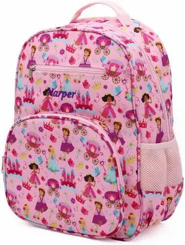 Vista 6 de DIBSIES Mochila personalizada de la colección Adventure, Princesa, Mochila