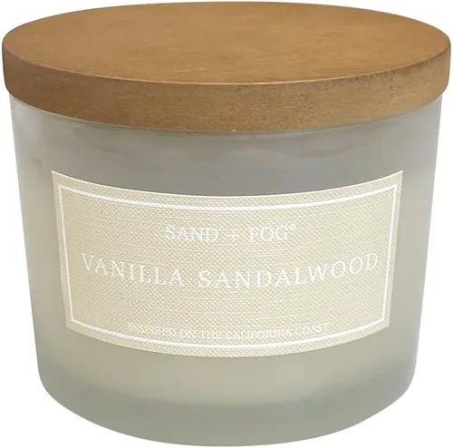 Vista 56 de Sand + Fog Vela perfumada - Chai – Aromas adicionales y tamaños – Mecha 100% de algodón sin plomo - Velas de lujo en frasco para refrescar el aire