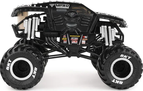 Vista 4 de Monster Jam, Camión monstruo oficial Max-D, vehículo fundido a presión de colección, escala 1:24