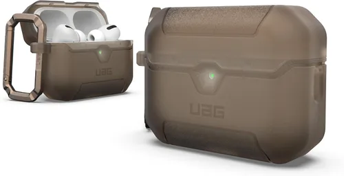 Vista 14 de UAG Scout - Funda para AirPods Pro 3 Gen 2025, con mosquetón, color negro Protección resistente, prueba de caídas de grado militar, cierre seguro