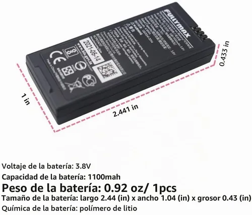 Vista 3 de Batería de litio de 3,8 V 1100 mAh para DJI Tello RC Quadcopter Piezas de repuesto Drone Batería