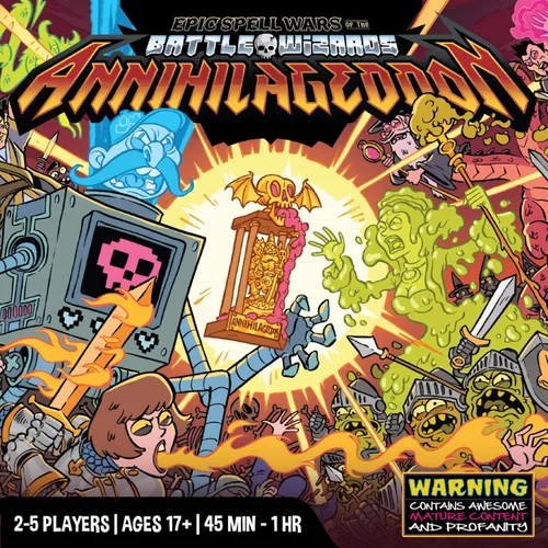 Vista 3 de Epic Spell Wars of the Battle Wizards: ANNIHILAGEDDON Juego de construcción de mazos